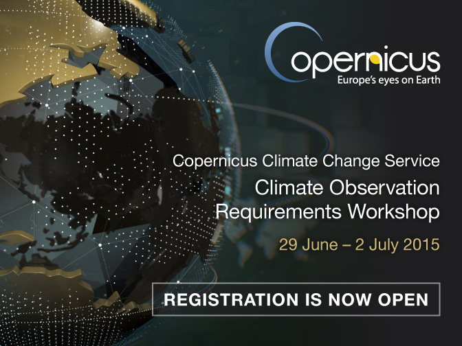 Copernicus Climate Observation Requirements Workshop Image