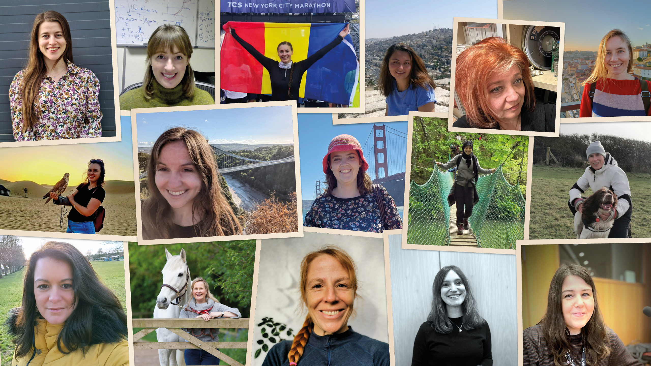 Montage of Women and Girls in Science 2023