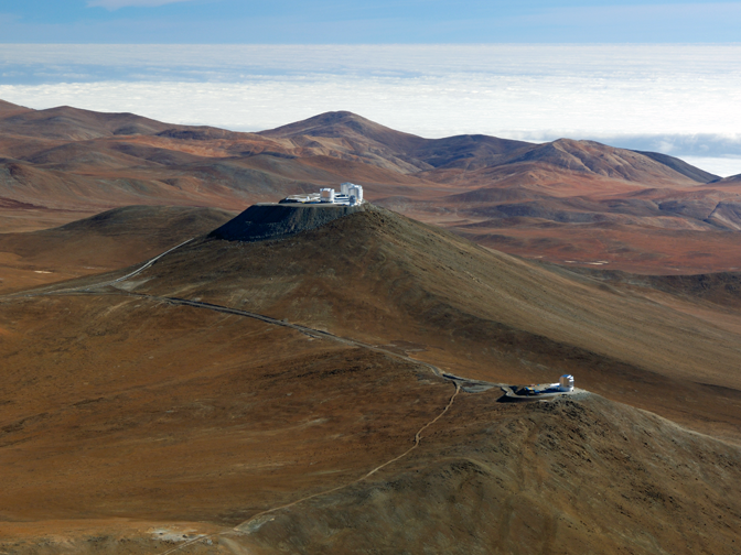 ESO telescopes at Paranal