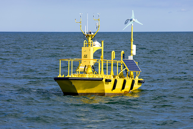 Ocean weather buoy