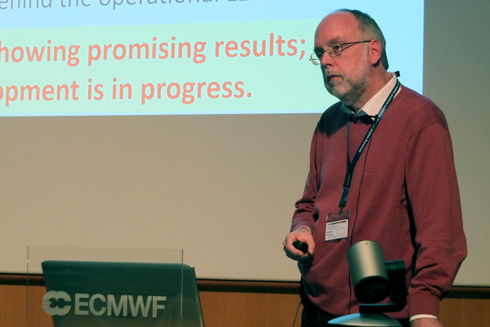 Roland Potthast at the ECMWF Annual Seminar 2018