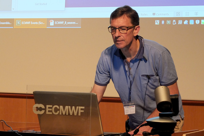 Anthony Weaver at the ECMWF Annual Seminar 2018