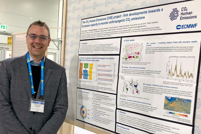 Gianpaolo Balsamo at the EGU General Assembly 2019