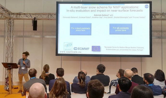 Gabriele Arduini at the EGU General Assembly 2019