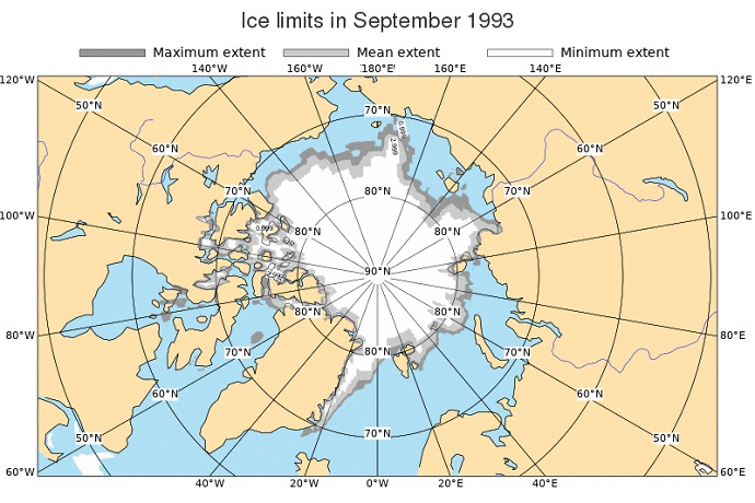 ERA5-based sea-ice extent charts