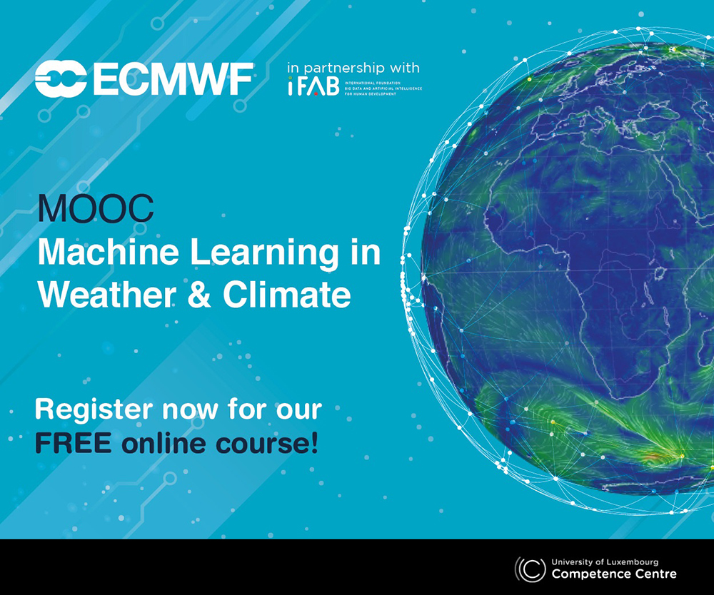 ECMWF launches Massive Open Online Course on Machine Learning in Weather and Climate