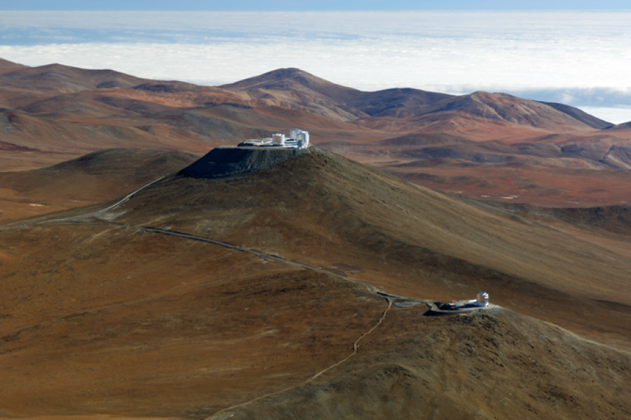 ESO telescopes at Paranal