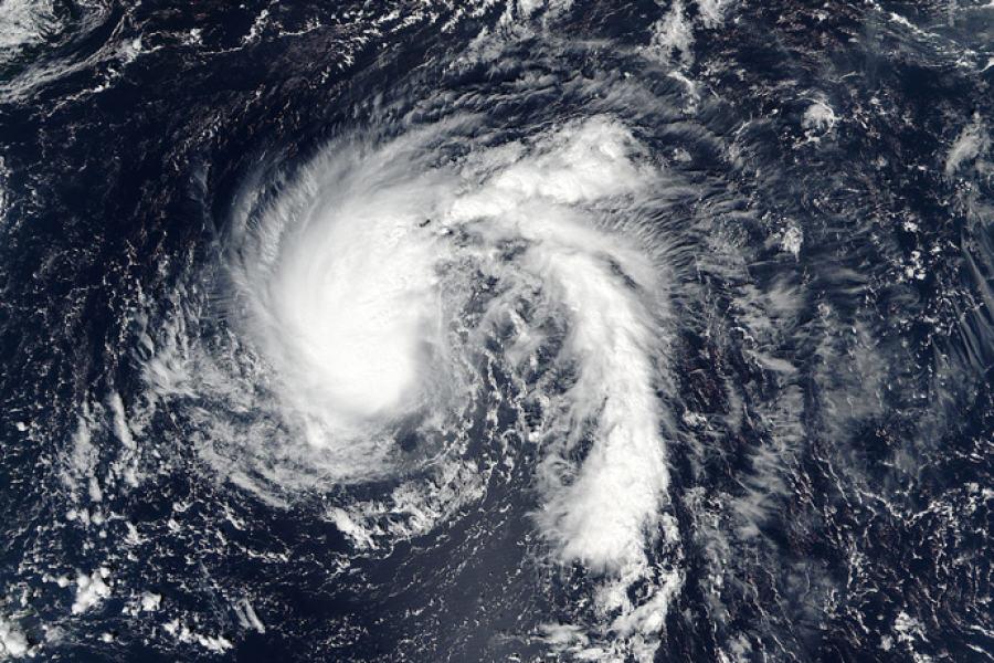 Tropical storm Karl on 23 September 2016