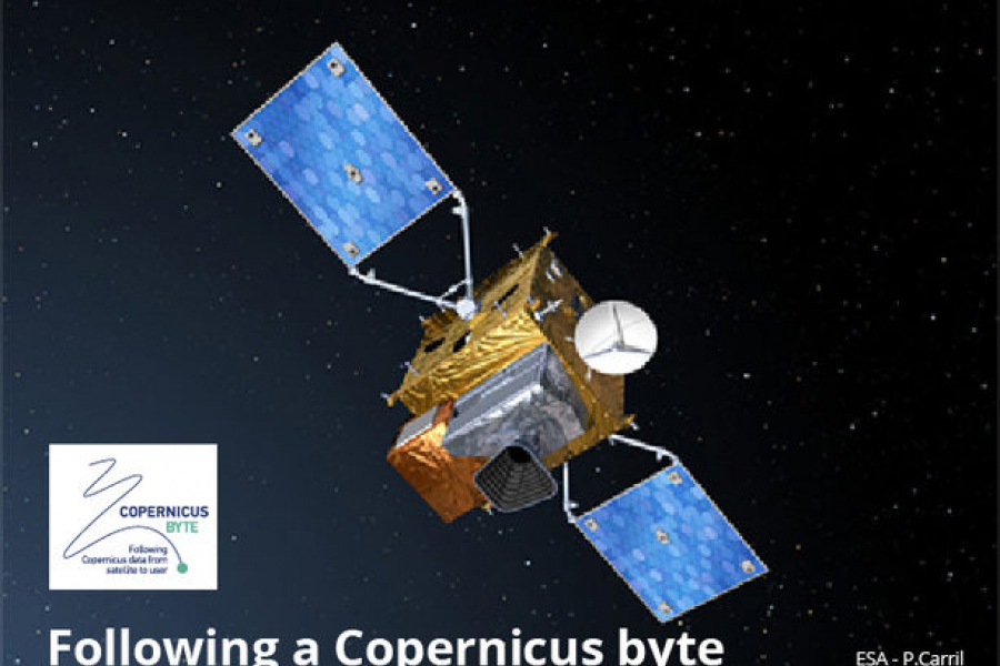 Copernicus byte - Satellite picture